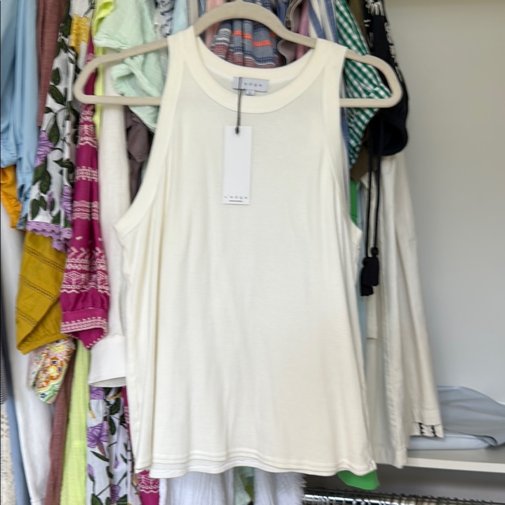 Edge Cream Muscle Tee Sleeveless Relaxed